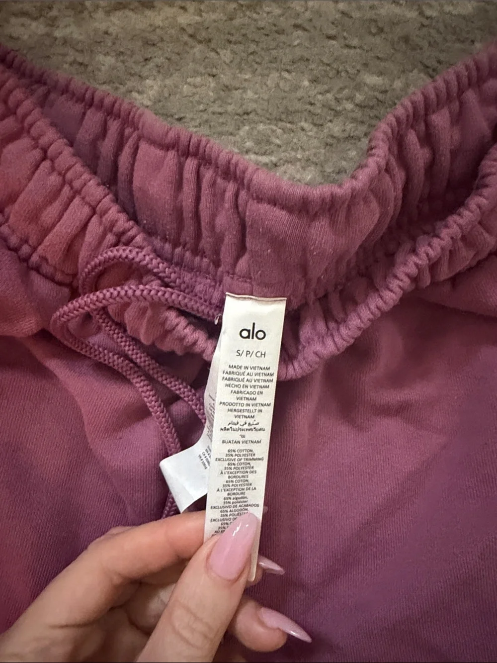 ALO YOGA accolade straight sweatpants